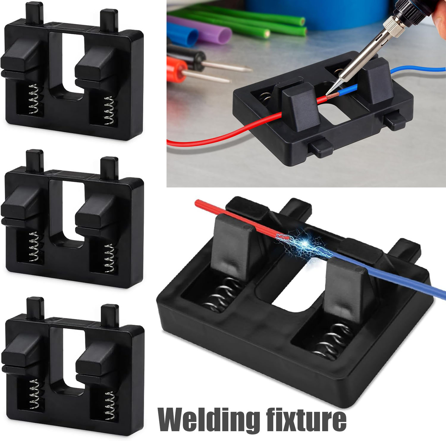 Electronics Repair Workshop - Elektrik Teli Kaynak Fikstürü Sabitleyici Tutucu