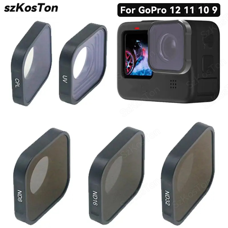 Gopro Action Camera Hero 11 Black - UV CPL ND8 ND16 ND32 Filtre