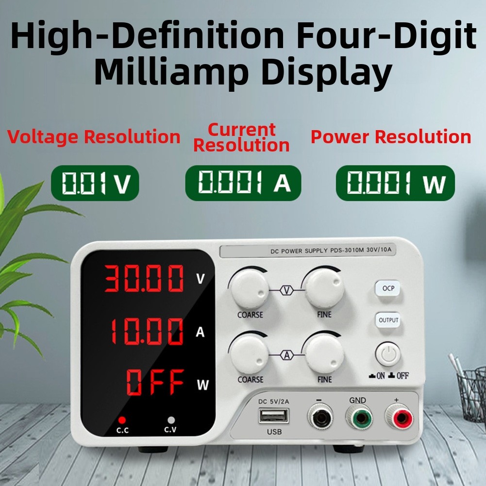 Electronics Repair Bench - PDS3010M DC Regüleli Güç Kaynağı 0-30V