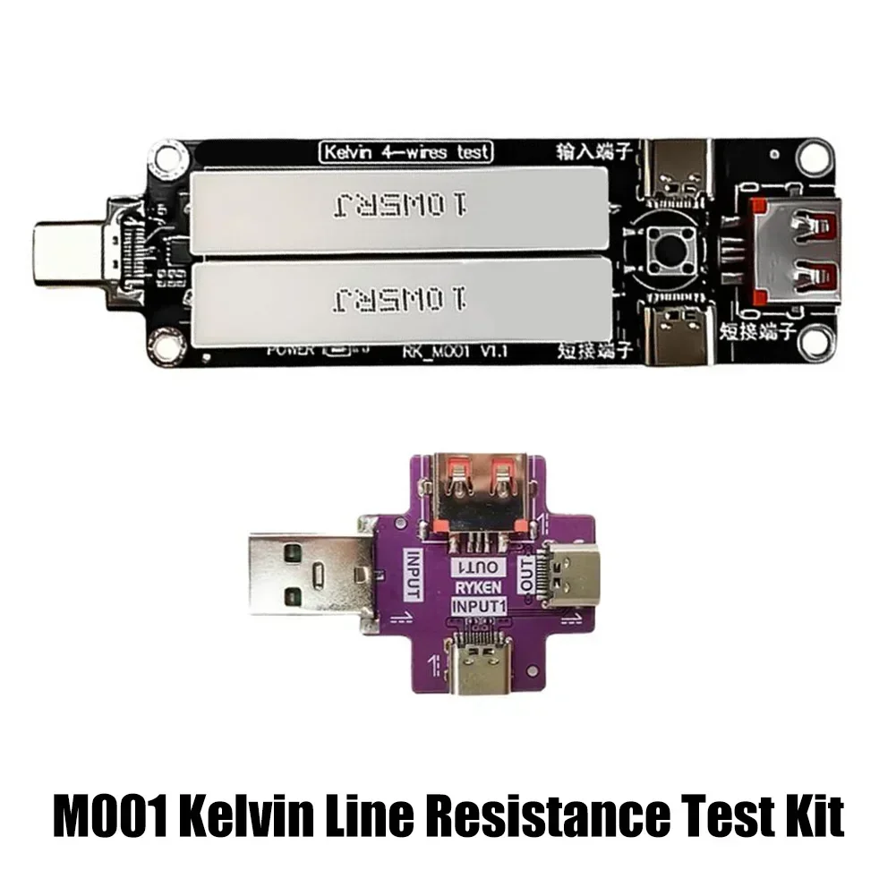 Electronics Repair Bench - Kelvin Direnç Tip-C Güç Ölçer Elektronik
