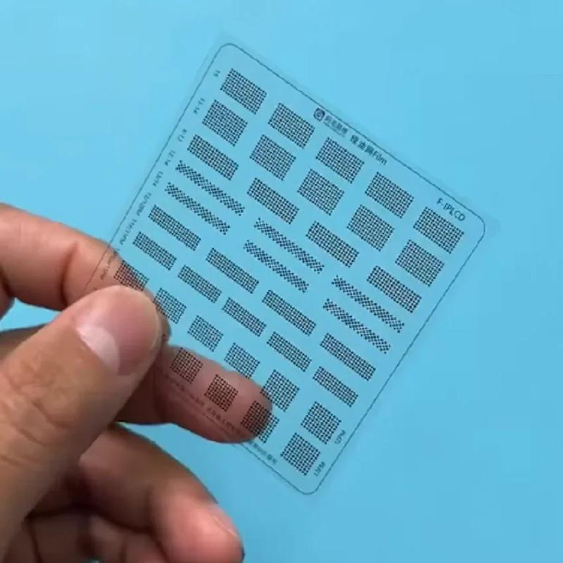 Electronics Repair Workshop - F-IPLCD Yeşil Yağ BGA Reballing Şablonu