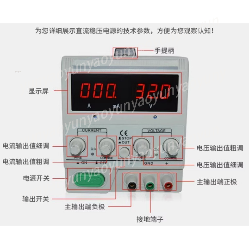 30V 5A Ayarlanabilir DC Güç Ka - Electronics Repair Bench incelemesi ve fiyatı