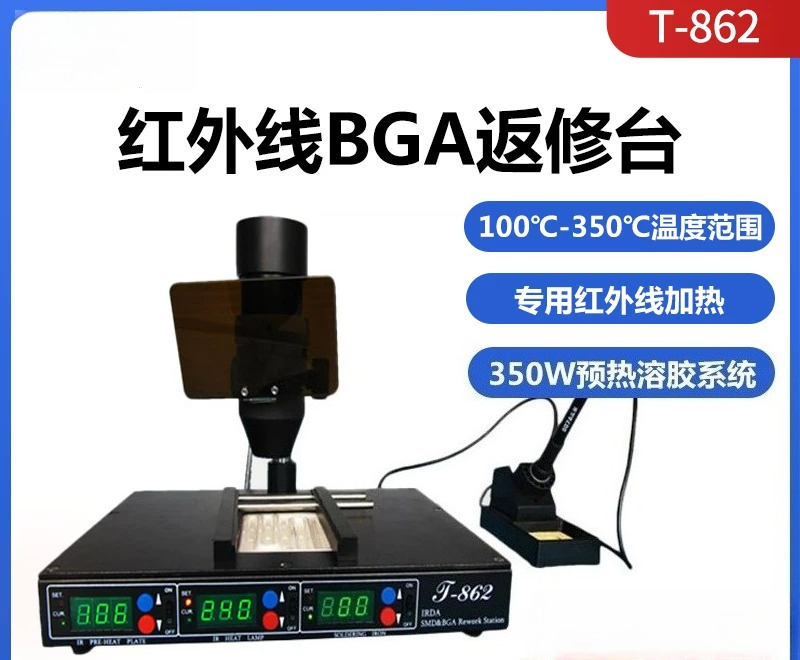 T-862 Elektrikli Kızılötesi Ta - Electronics Repair Bench incelemesi ve fiyatı