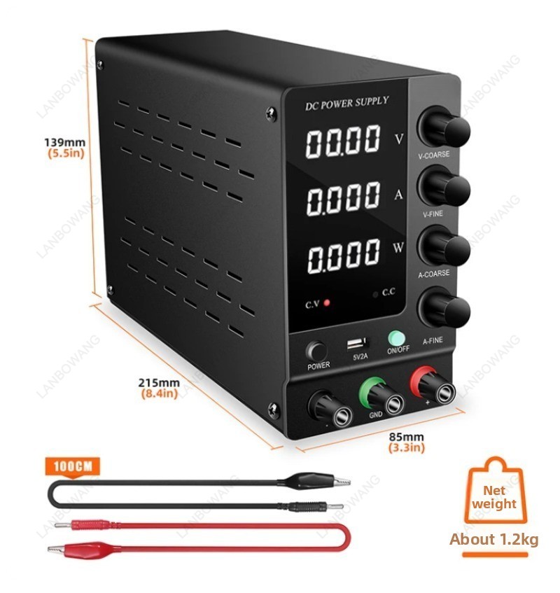 0‑32V 0‑6A Dijital Değişken Vo - Electronics Repair Bench incelemesi ve fiyatı
