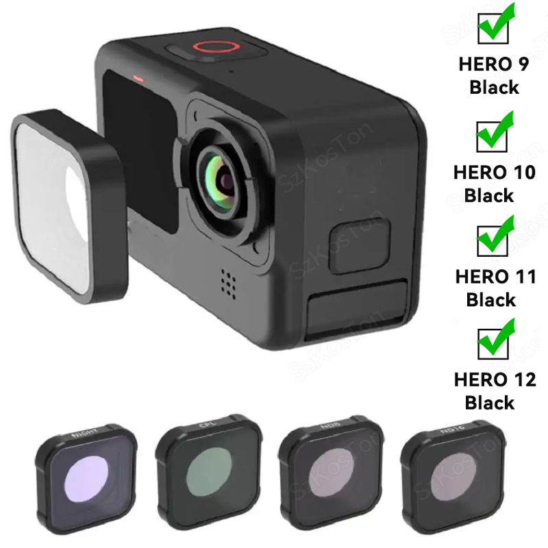 GoPro Hero 12 için CPL UV ayrı - Gopro Action Camera Hero 11 Black incelemesi ve fiyatı