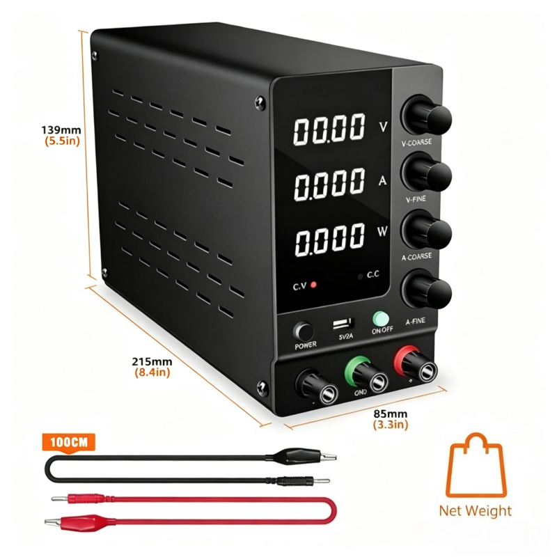 0-32V 0-6A Değişken Regüleli D - Electronics Repair Bench incelemesi ve fiyatı
