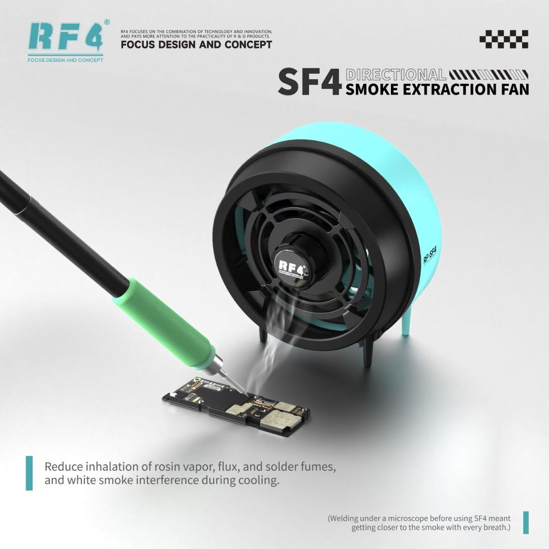 RF4 Duman Çıkarma Fanı – Cep t - Electronics Repair Workshop incelemesi ve fiyatı